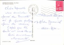 CPA Tourrette Levens Alpes Maritimes Vue generale aerienne 