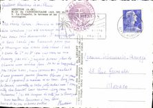 CPA Menton A M de l'Annonciade La Chapelle la terrasse et les montagnes