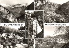 CPSM La Suisse Nicoise St Martin Vesubie A M 