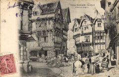 CPA Vieux Morlaix Le Pavé
