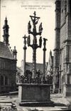 CPA St Thegonnec Finistere Le Calvaire cote est 