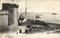 CPA Brest Vue sur la Rade prise du Chateau 