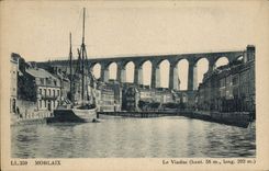 CPA Morlaix Le Viaduc 
