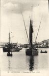 CPA Audierne Thonniers au port 