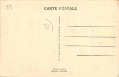 CPA Brest contre torpilleurs dans la Penfeld au fond l'Escadre en rade