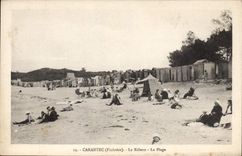 CPA Carantec Finistere le Kelenn la plage 