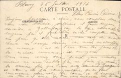 CPA Environs de Gallardon E et L chateau d'Esclimont Facade Nord