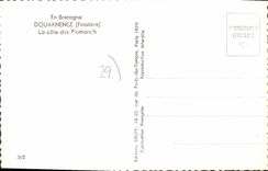 CPA En Bretagne Douarnenez Finistere la Cote des Plomarch 