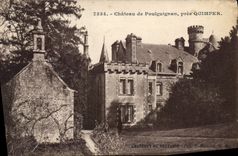 CPA Chateau de Poulguignan pres Quimper 