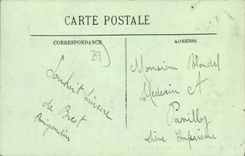 CPA Brest la place du Champ de Bataille 