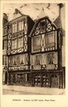 CPA Morlaix maison du XVI siecle place Thiers 
