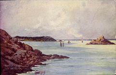 CPA Douarnenez Ile Tristan 