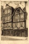 CPA Morlaix maisons du XVI siecle place Thiers 