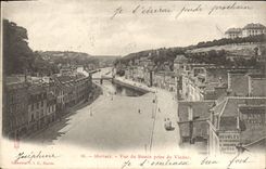 CPA Morlaix vue du Bassin prise du Viaduc 