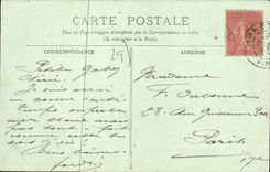 CPA Brest vue prise des Glacis vers la rue de Paris 