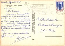 CPSM Carantec Nord Finistere le port 