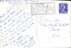 CPSM Fillette en costume de Plougastel Daoulas dans un champ de fraises