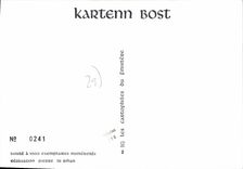 CPSM Brest Finistere limité à 1000 exemplaires numérotés Pierre le Bihan