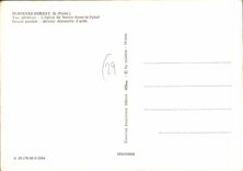 CPSM Plonevez Porzay S Finist vue aerienne l'eglise de Sainte Anne la Palud grand pardon dernier dim