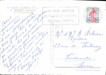 CPSM Benodet Finistere la grande plage 