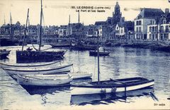 CPA Le Croisic L Inf le Port et les Quais 