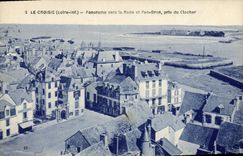 CPA Le Croisic L Inf Panorama vers la Rade et Pen Bron pris du Clocher 