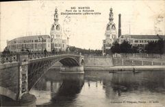 CPA Nantes Pont de la Rotonde Etablissements Lefevre Utile 