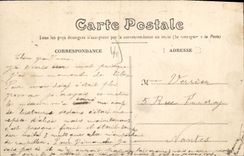 CPA Nantes La Place Louis XVI prise de la Cathedrale