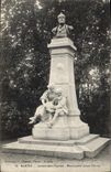 CPA Nantes Jardin des Plantes Monument Jules Verne 