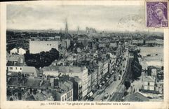 CPA Nantes Vue generale prise du Transbordeur vers le Centre 
