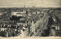 CPA Nantes Vue du Quai de la Fosse 