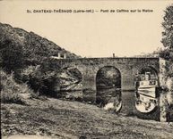 CPA Chateau Thebaud L Inf Pont de Caffino sur la Maine 