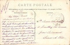 CPA Ancenis L I le Pont suspendu 