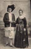 CPA Mariés du Bourg de Batz costumes des paludiers