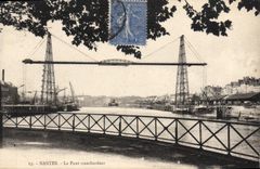 CPA Nantes Le Pont transbordeur 