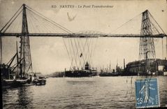 CPA Nantes Le Pont Transbordeur 