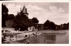 CPA Pornic La Plage du Chateau 
