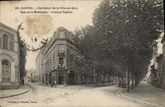 CPA Nantes Carrefour de la Ville en Bois Rue de la Montagne Avenue Pasteur 