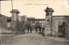 CPA Nantes La Caserne du 3ème Dragons 