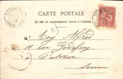 CPA Le Croisic La Grande Cote au Port Lin