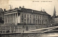 CPA Nantes La Palais de la Bourse 