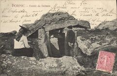 CPA Pornic Entree du Dolmen 