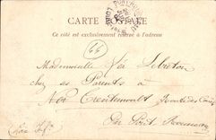 CPA Pornic Entree du Dolmen 