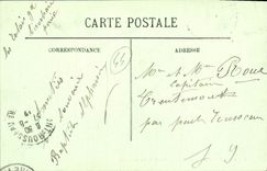 CPA Pornic Vue generale du Port et le Chateau
