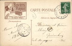 CPA Biscuits Pernot Le Croisic 