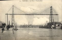 CPA Nantes Le Pont Transbordeur 