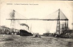 CPA Nantes Le Pont à Transbordeur Vue d'ensemble 