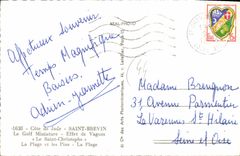 CPA Cote de Jade Saint Brevin Le Golf Miniature Effet de Vagues Le Saint Christophe La Plage et les