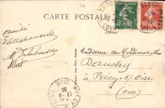 CPA Le Croisic Loire Inf l'Hopital Marin de Pen Bron et le Mabon dans le Traict