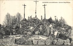 CPA Louisfert Loire Inferieure Calvaire Megalithique 